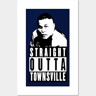 North Queensland Cowboys - Matty Bowen - STRAIGHT OUTTA TOWNSVILLE Posters and Art